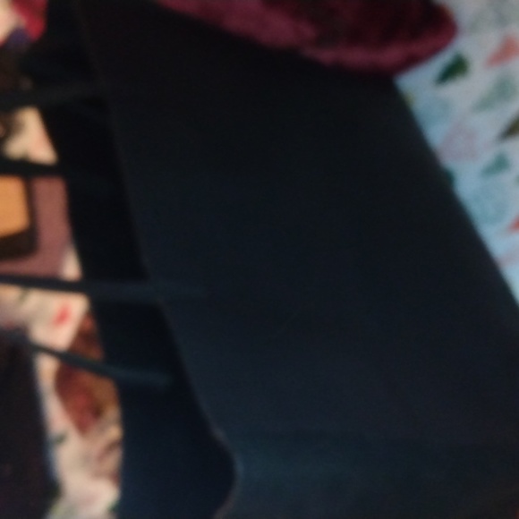 Victoria Secret black tote bag+ black and sequin festive cosmetic bag New - Picture 13 of 17